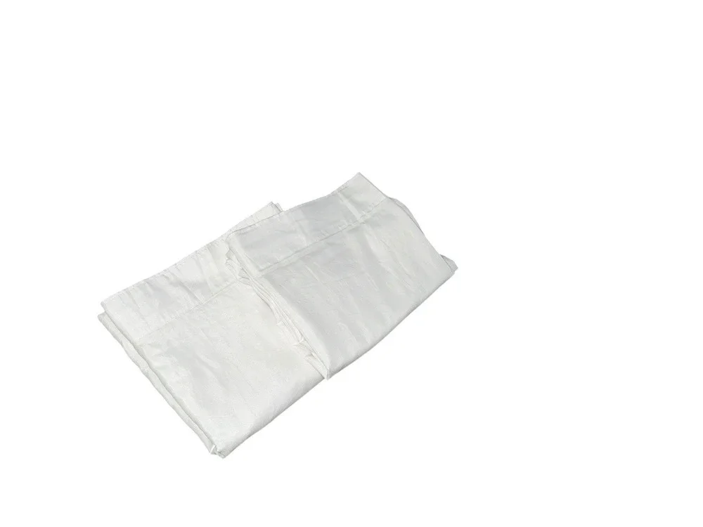 Pair of Ikea Vivan Curtains Drapes Solid White 2 Panels 96